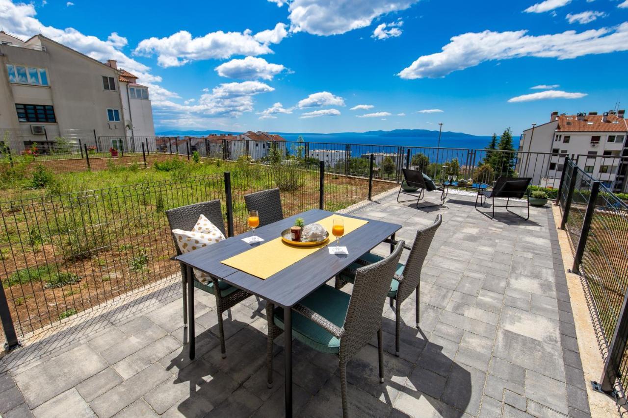 Seaview Apartment „Megan“ With Sunny Terrace Kastav Εξωτερικό φωτογραφία