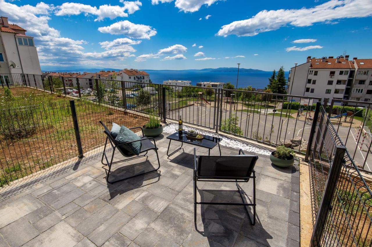 Seaview Apartment „Megan“ With Sunny Terrace Kastav Εξωτερικό φωτογραφία