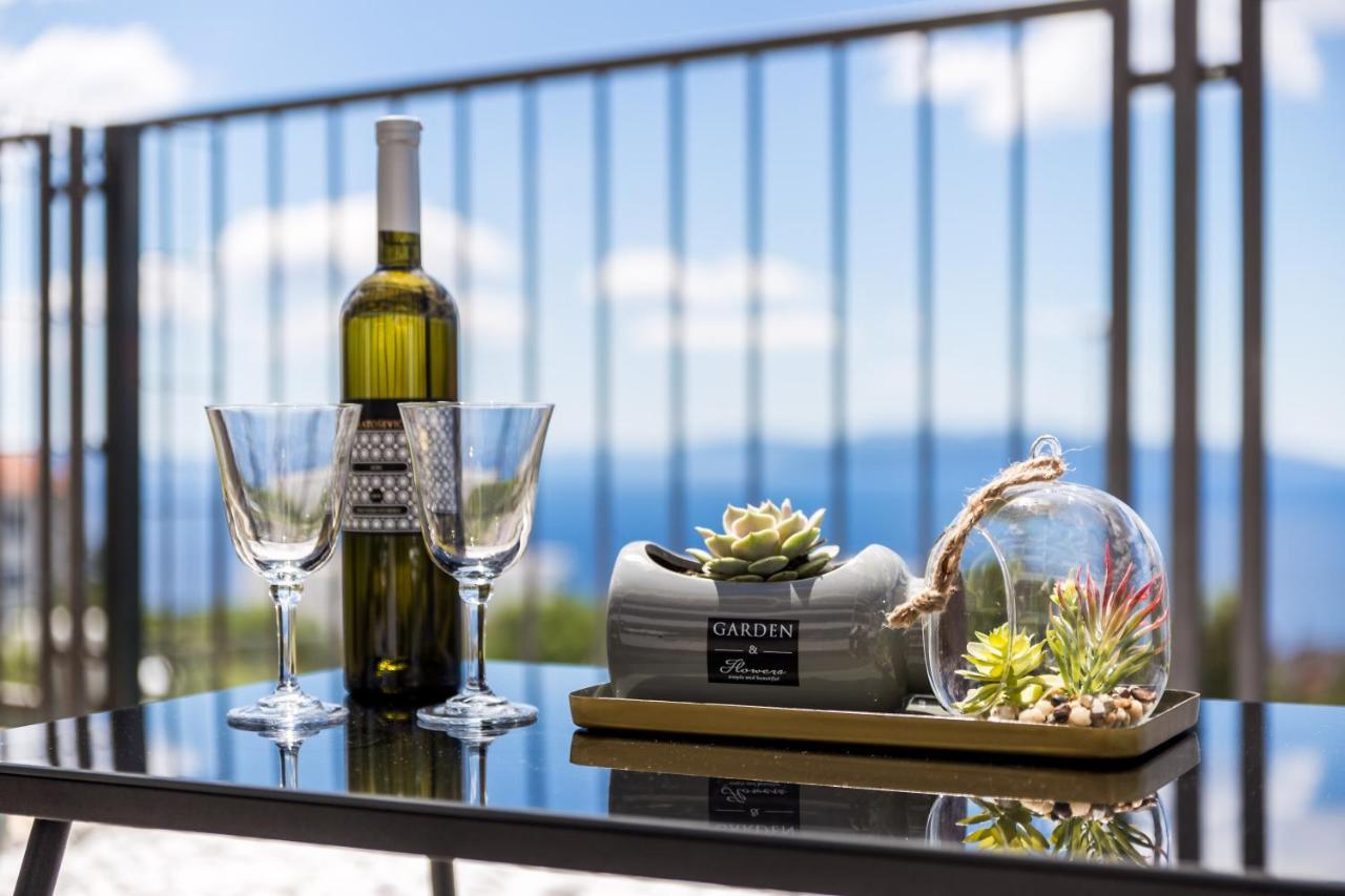 Seaview Apartment „Megan“ With Sunny Terrace Kastav Εξωτερικό φωτογραφία